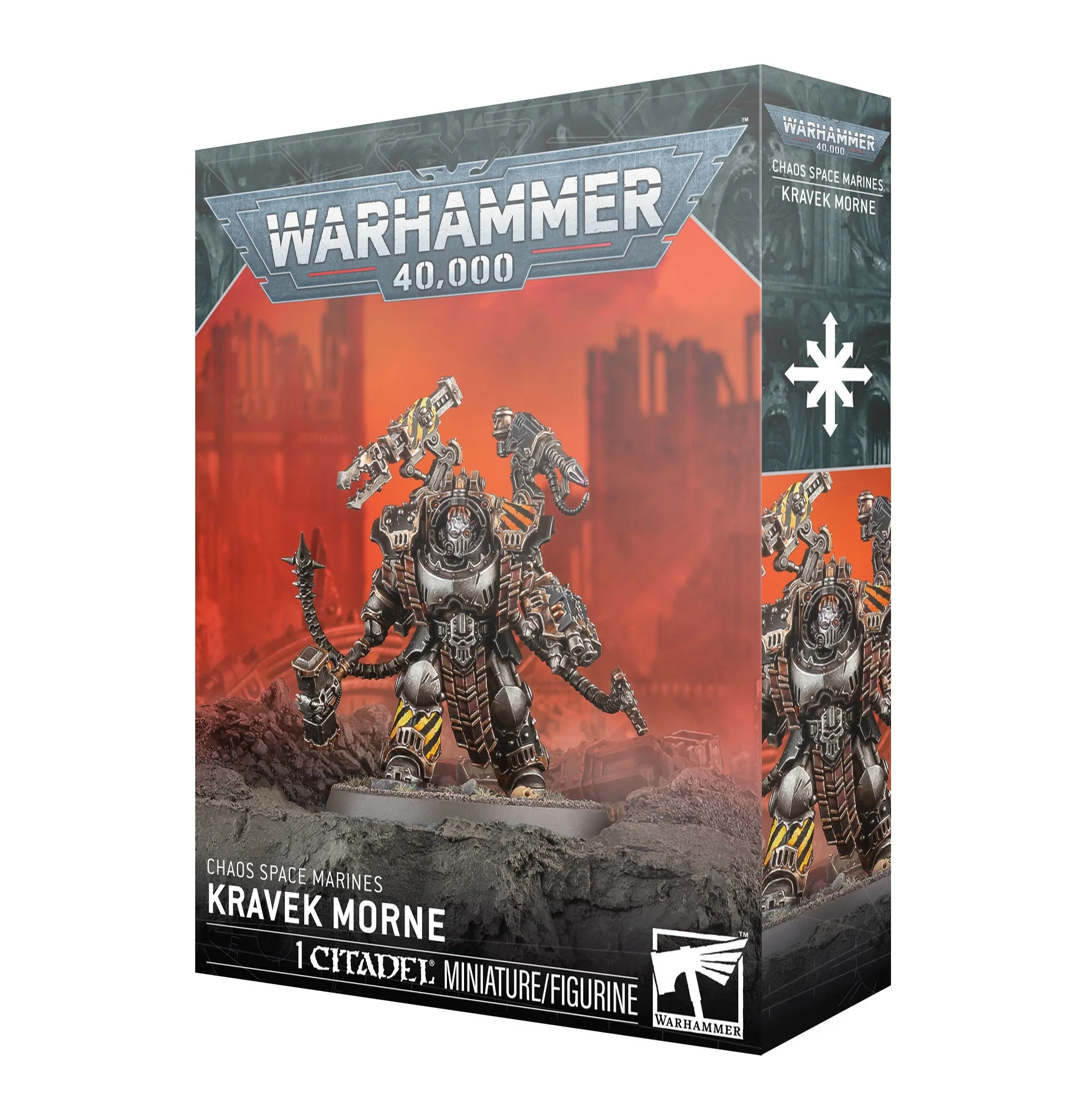 43-33 CHAOS SPACE MARINES: KRAVEK MORNE