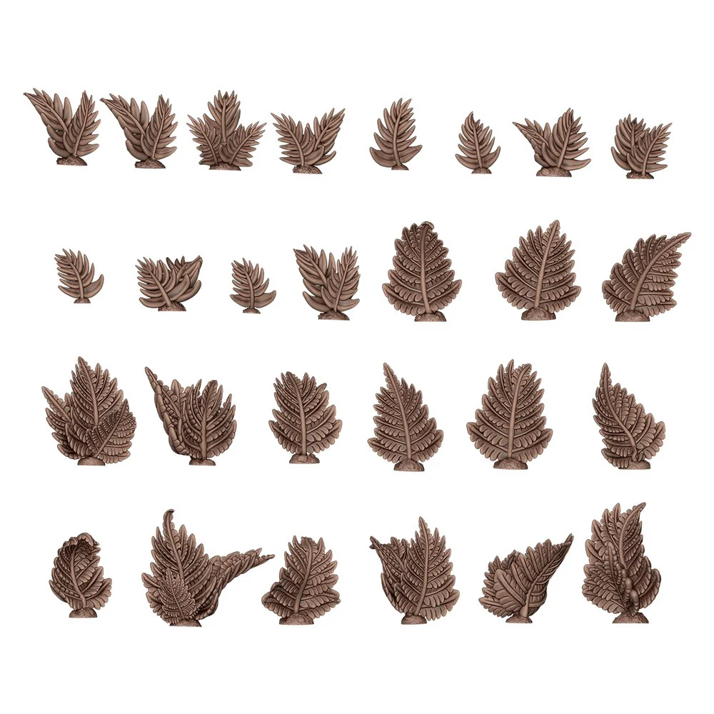 AKBIT0007 AK Interactive - Basing Bits - Fern - 25 Pieces - Image 3