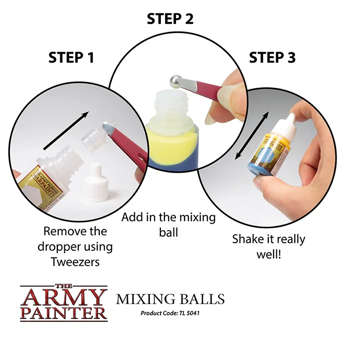 Army Painter Tools - Paint Mixing Balls Stainless Steel - Image 3