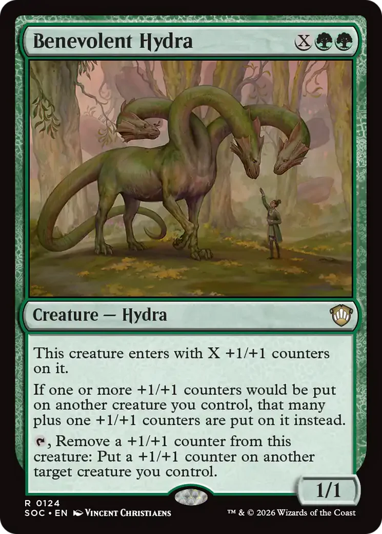 Benevolent Hydra [Secrets of Strixhaven Commander]