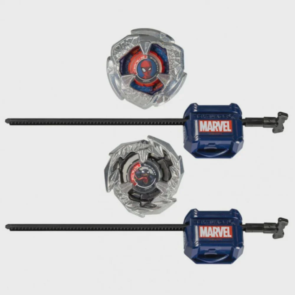 Beyblade X Marvel Spider-Man 3-60F vs Venom 3-80N Dual Pack Set - Image 2