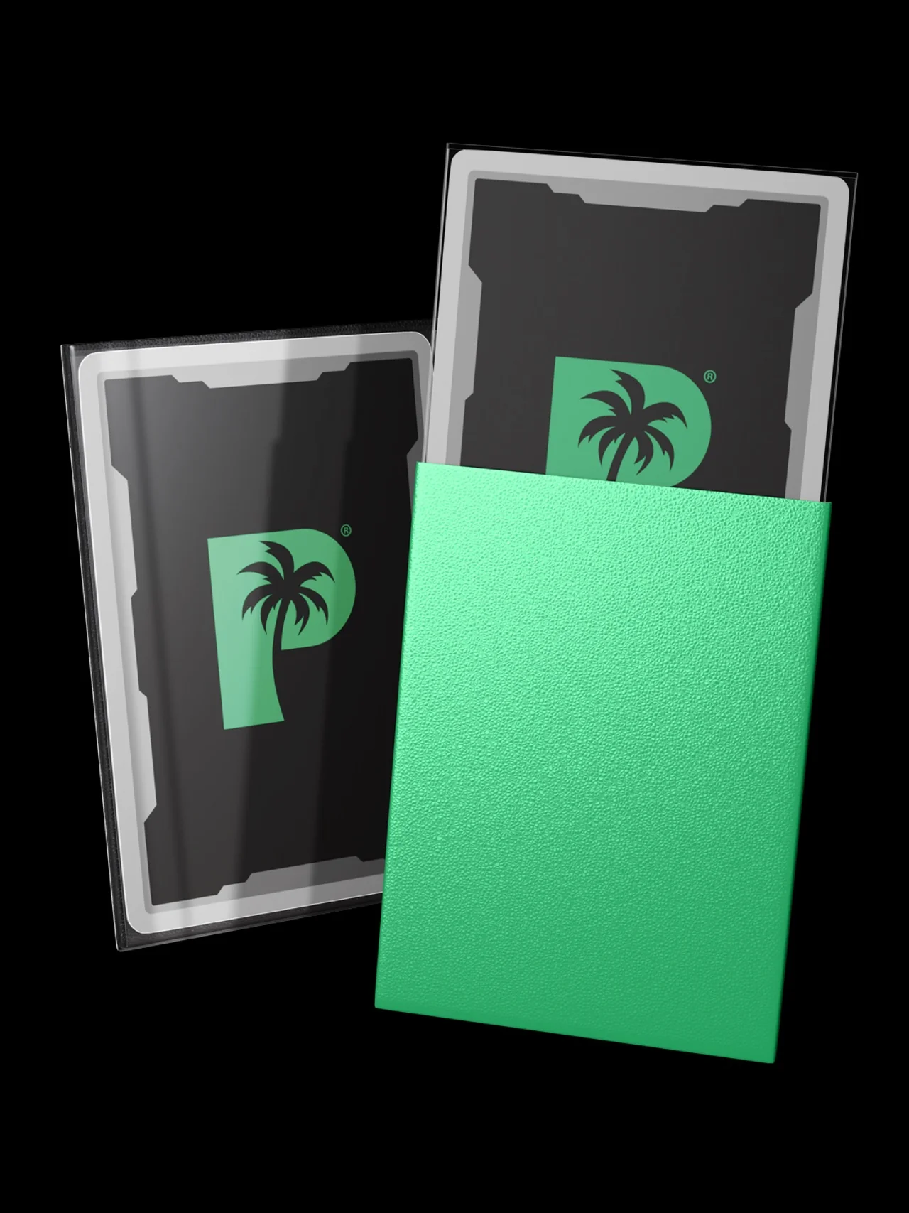 Blackout Deck Sleeves - Standard Size - Jade - Image 2