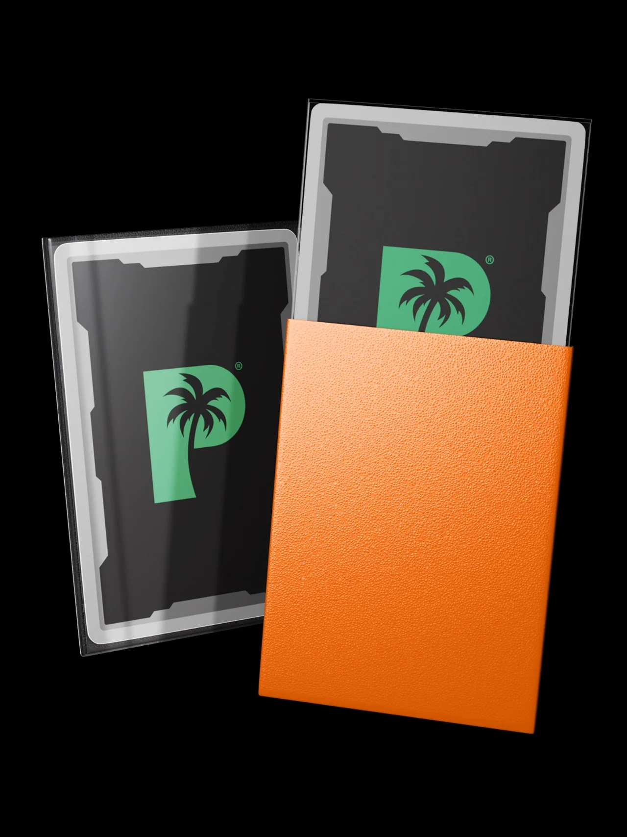 Blackout Deck Sleeves - Standard Size - Orange - Image 2