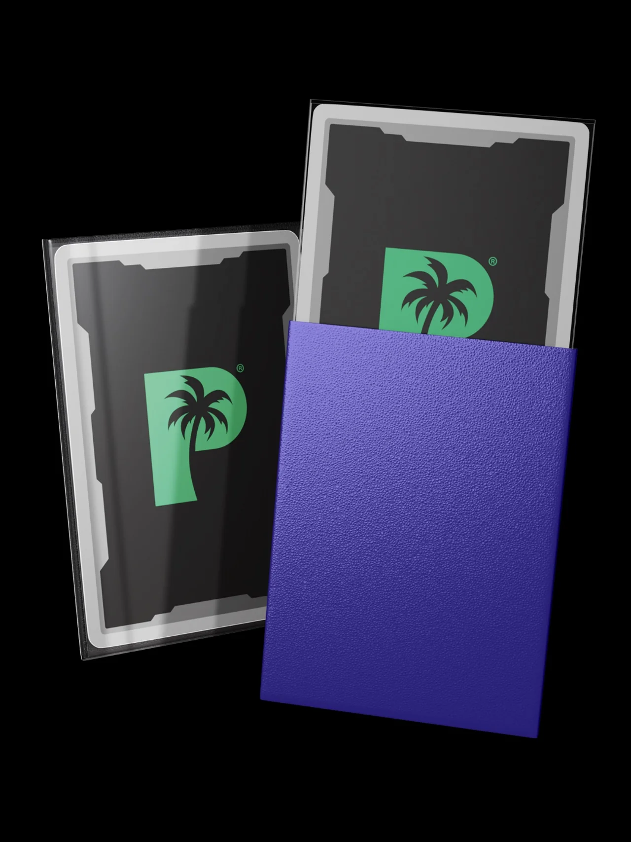 Blackout Deck Sleeves - Standard Size - Purple - Image 2