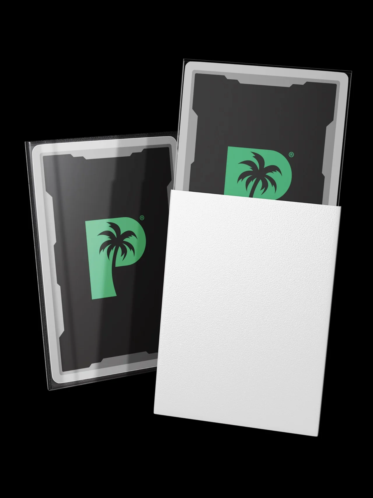 Blackout Deck Sleeves - Standard Size - White - Image 2