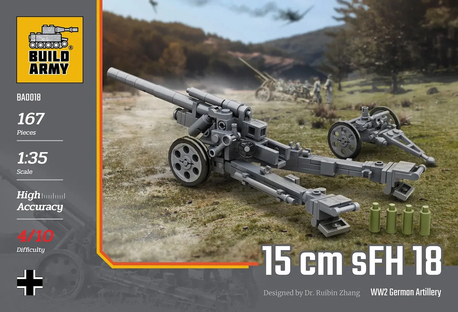Build Army 15cm sFH 18