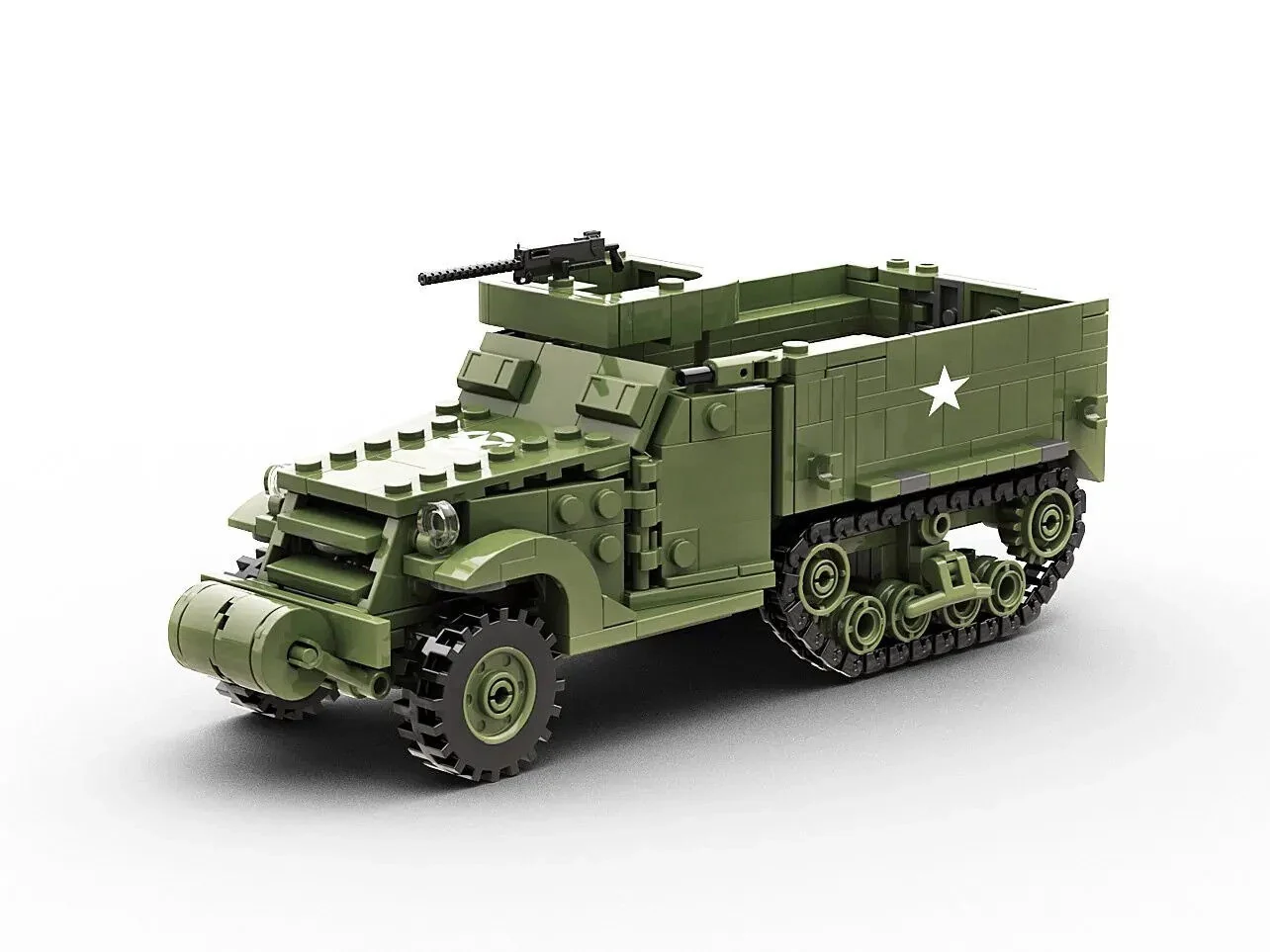 Build Army M3A1 Half Track
