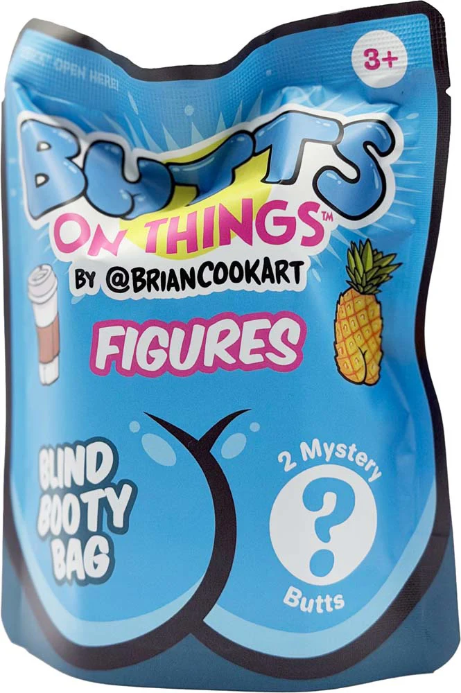 Butts On Things Blind 2-Piece Figurine Bag - Image 2