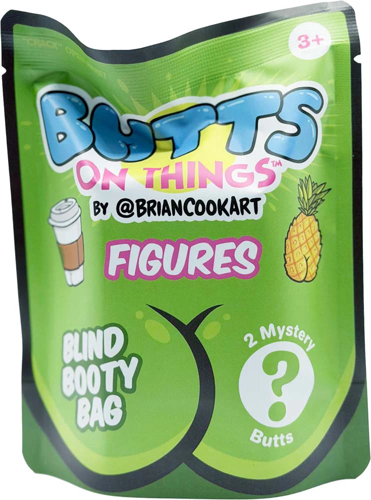 Butts On Things Blind 2-Piece Figurine Bag - Image 3