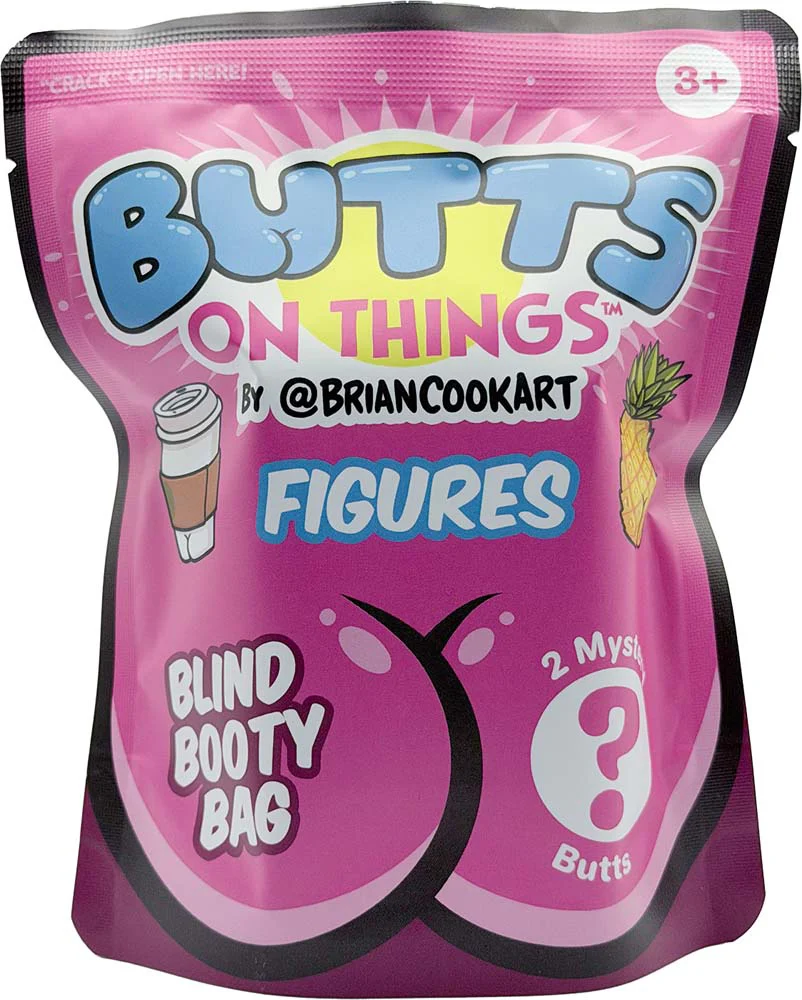 Butts On Things Blind 2-Piece Figurine Bag - Image 4