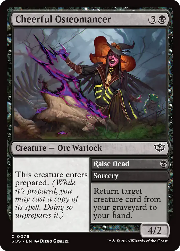 Cheerful Osteomancer [Secrets of Strixhaven]