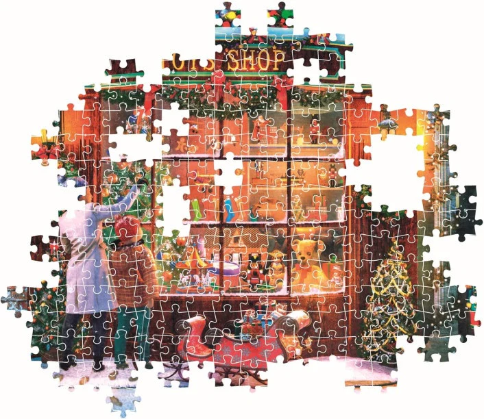 Clementoni Puzzle Old Toy Shop Poster Included 500 Pieces - Image 2