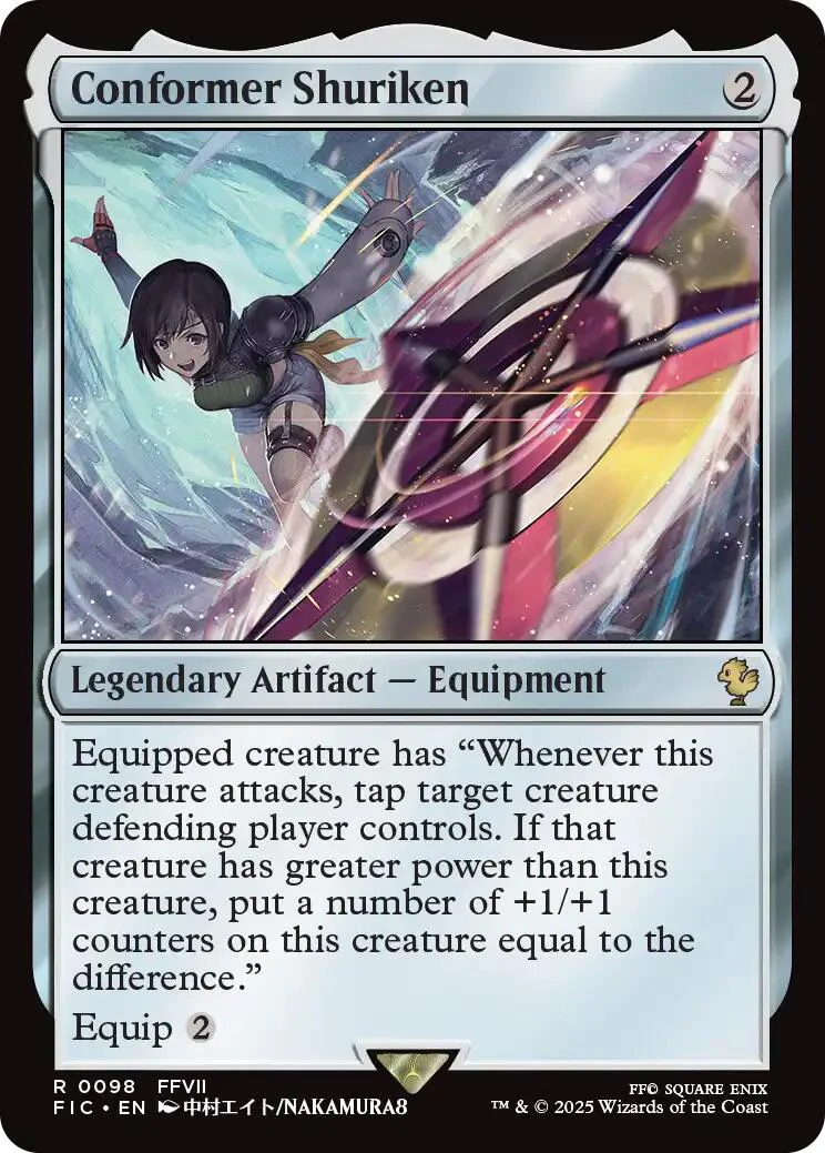 Conformer Shuriken (Surge Foil) [FINAL FANTASY Commander]