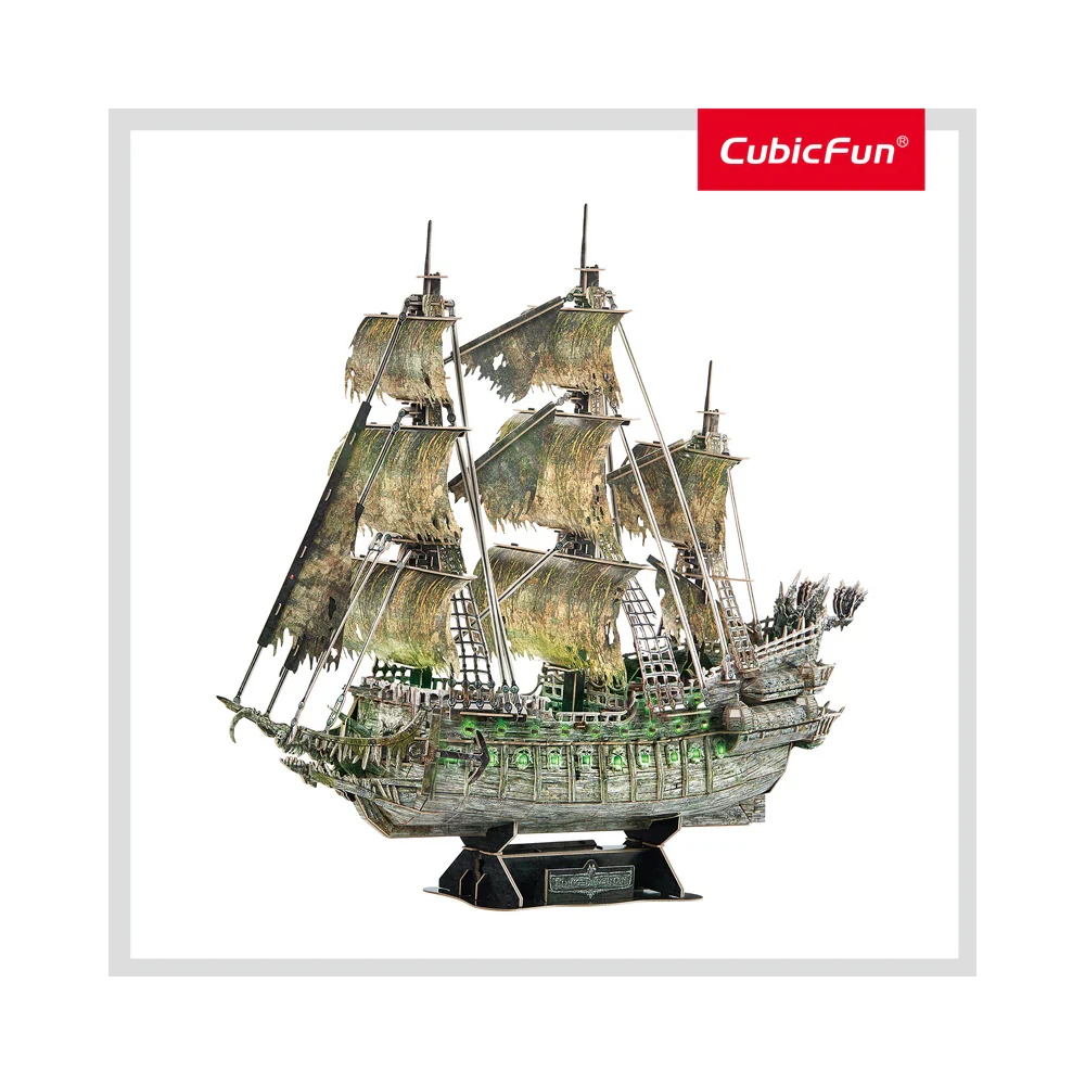 CubicFun - LED Flying Dutchman 3D Puzzle - 360pc - Image 3