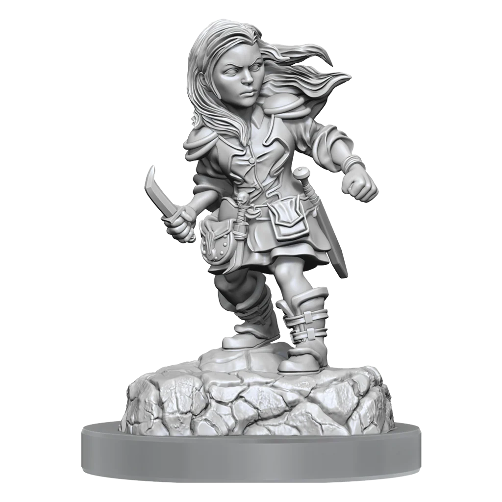 D&D Nolzurs Marvelous Miniatures Halfling Rogue Female