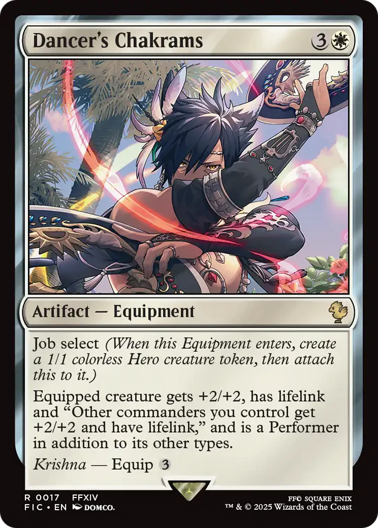 Dancer's Chakrams [FINAL FANTASY Commander]