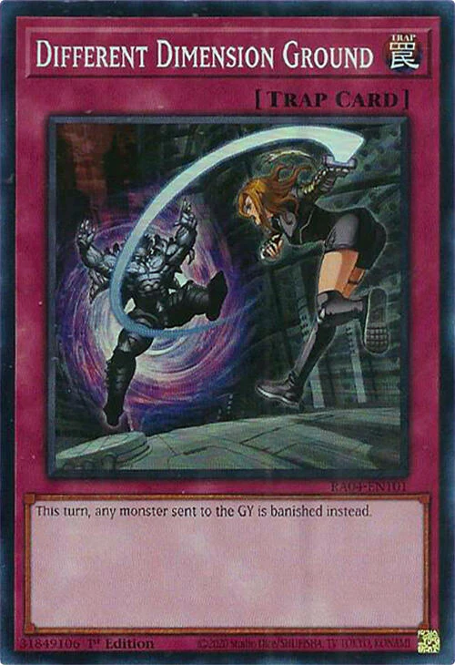 Different Dimension Ground [RA04-EN101] Super Rare