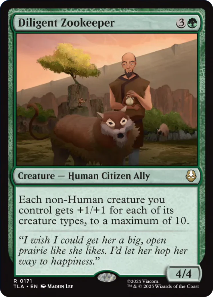 Diligent Zookeeper [Avatar: The Last Airbender]