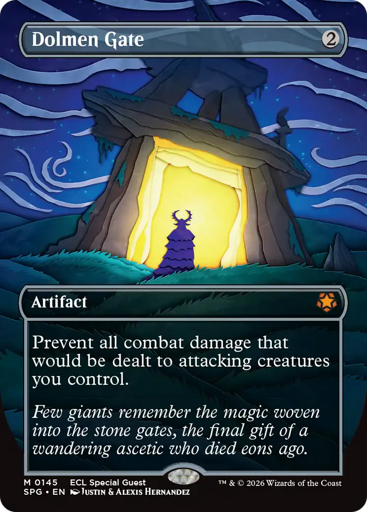 Dolmen Gate (Borderless) [Lorwyn Eclipsed Special Guests]