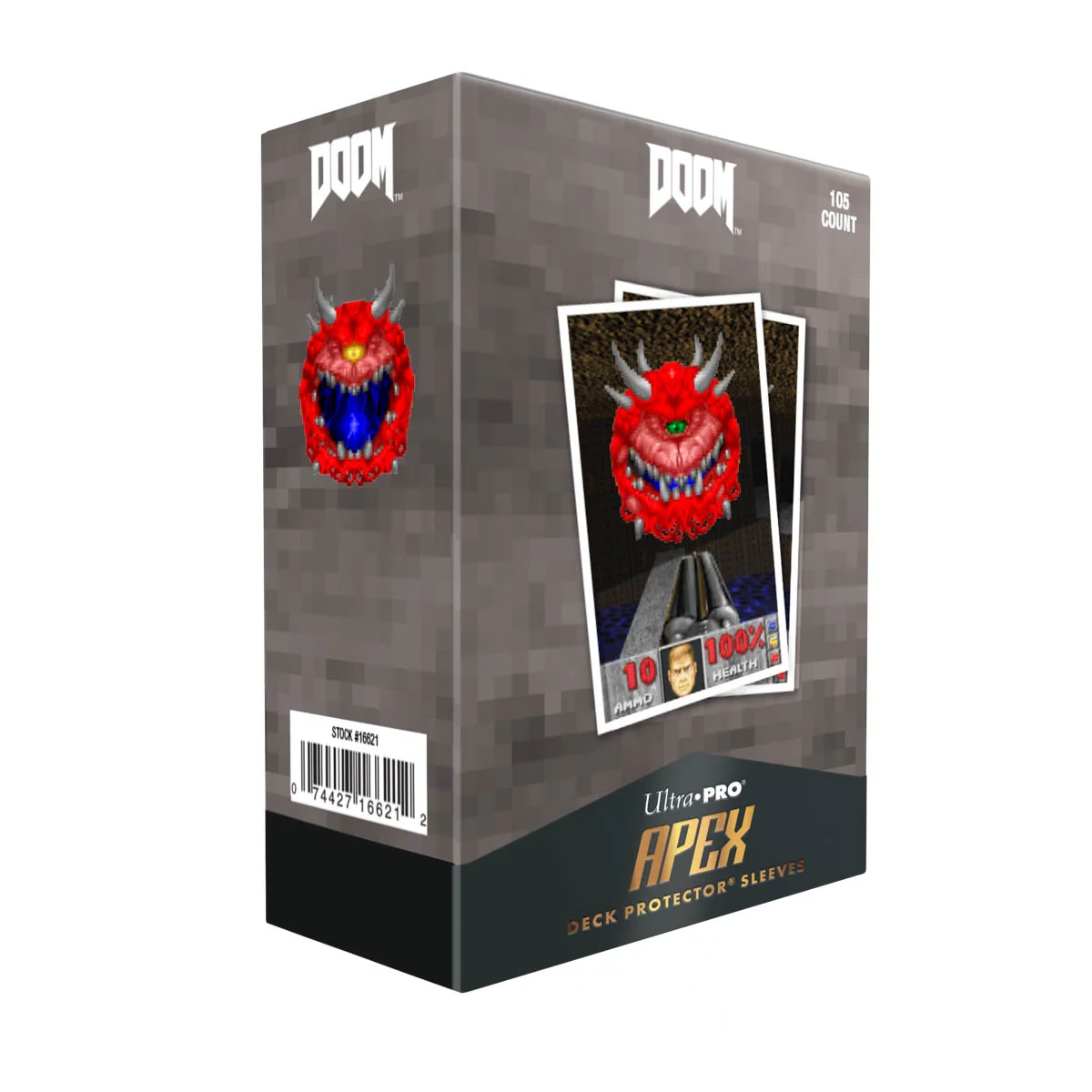 DOOM 105ct Apex Deck Protector Sleeves