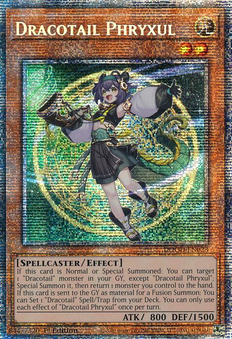 Dracotail Phryxul (Starlight Rare) [DOOD-EN023] Starlight Rare