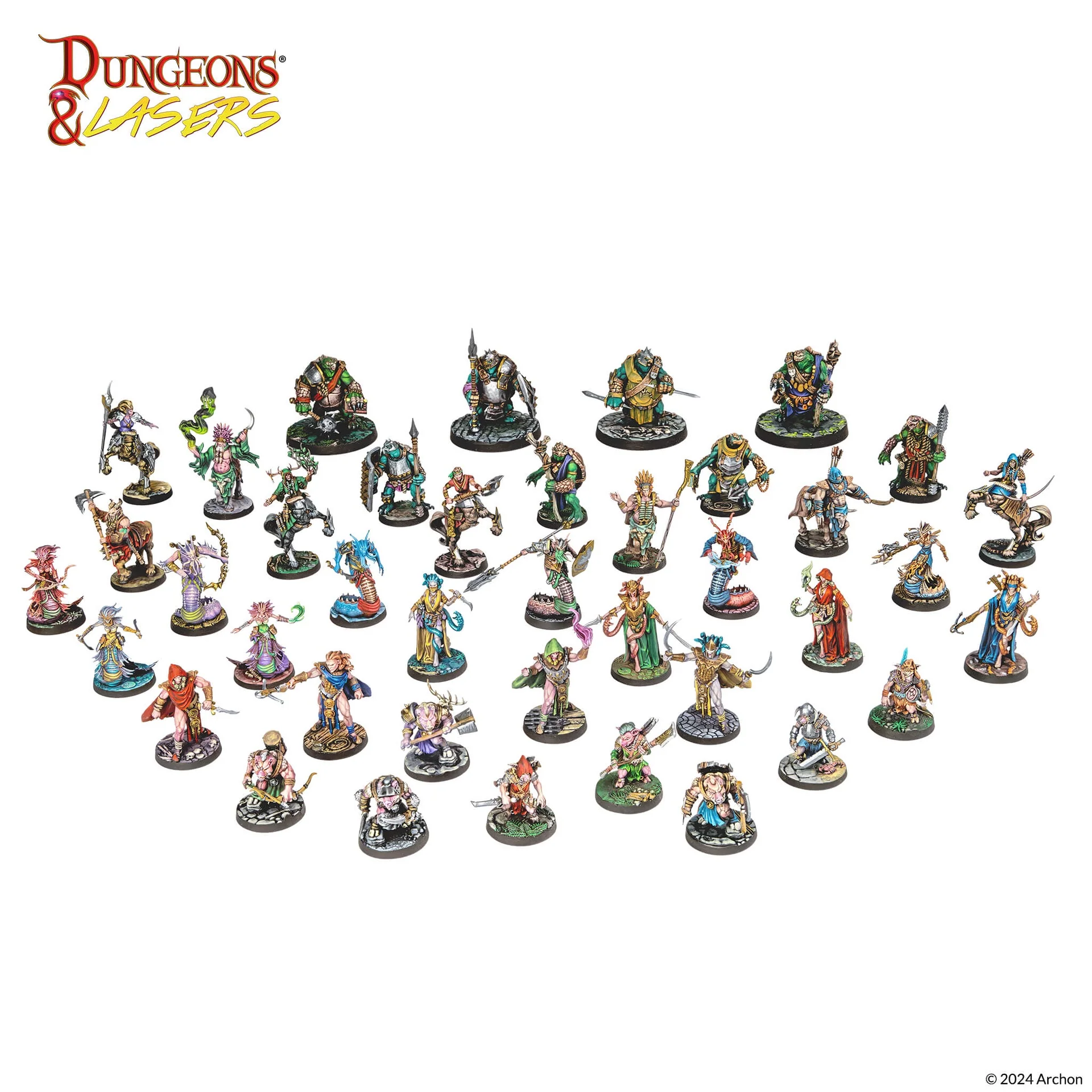 Dungeons & Lasers: Miniatures - Beastkin Hybrids: Playable Characters - Image 3