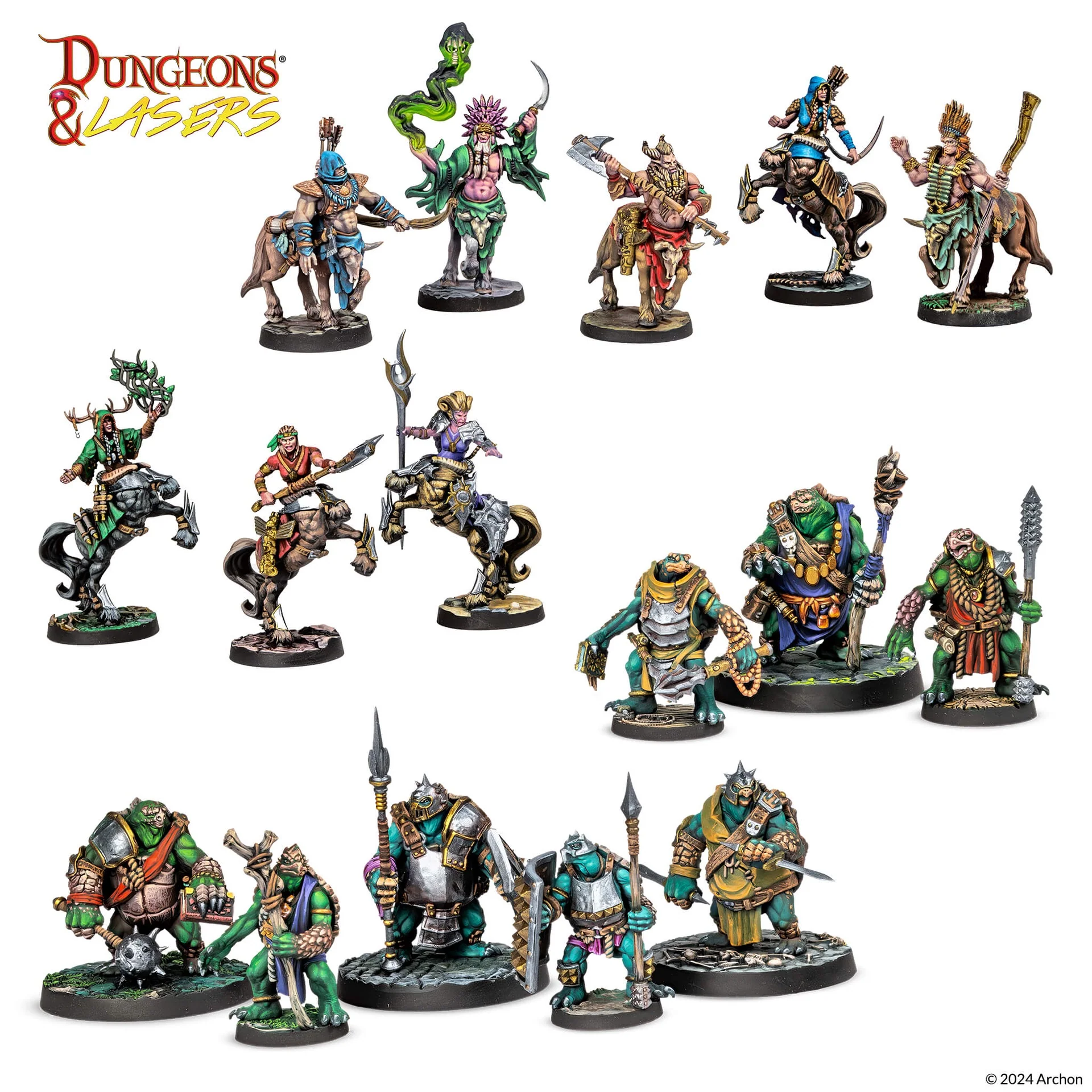 Dungeons & Lasers: Miniatures - Beastkin Hybrids: Playable Characters - Image 4