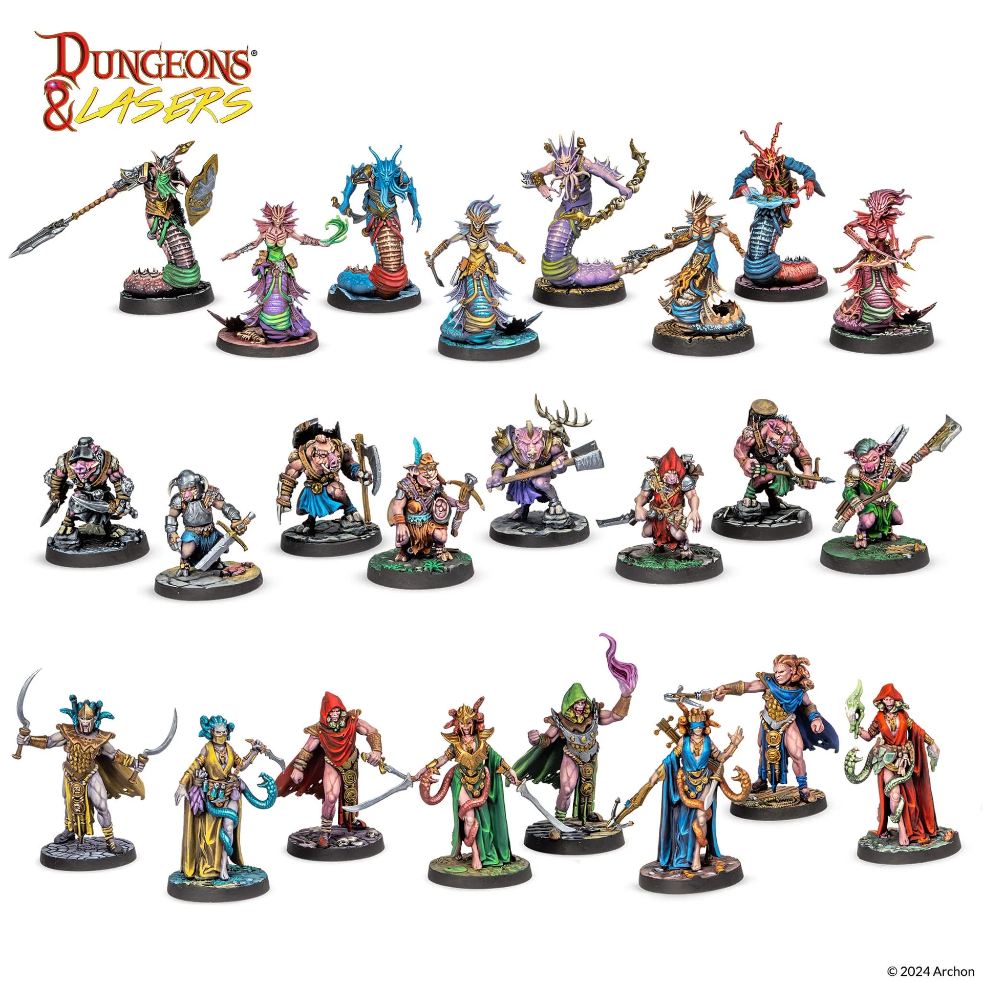 Dungeons & Lasers: Miniatures - Beastkin Hybrids: Playable Characters - Image 5
