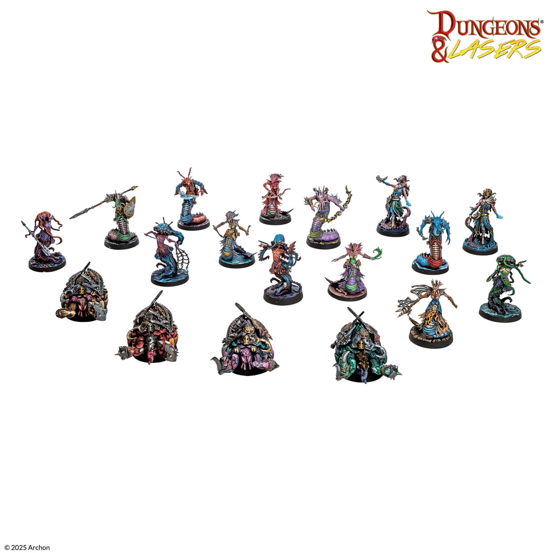 Dungeons & Lasers: Miniatures - Kingdom Of The Deep - Image 2