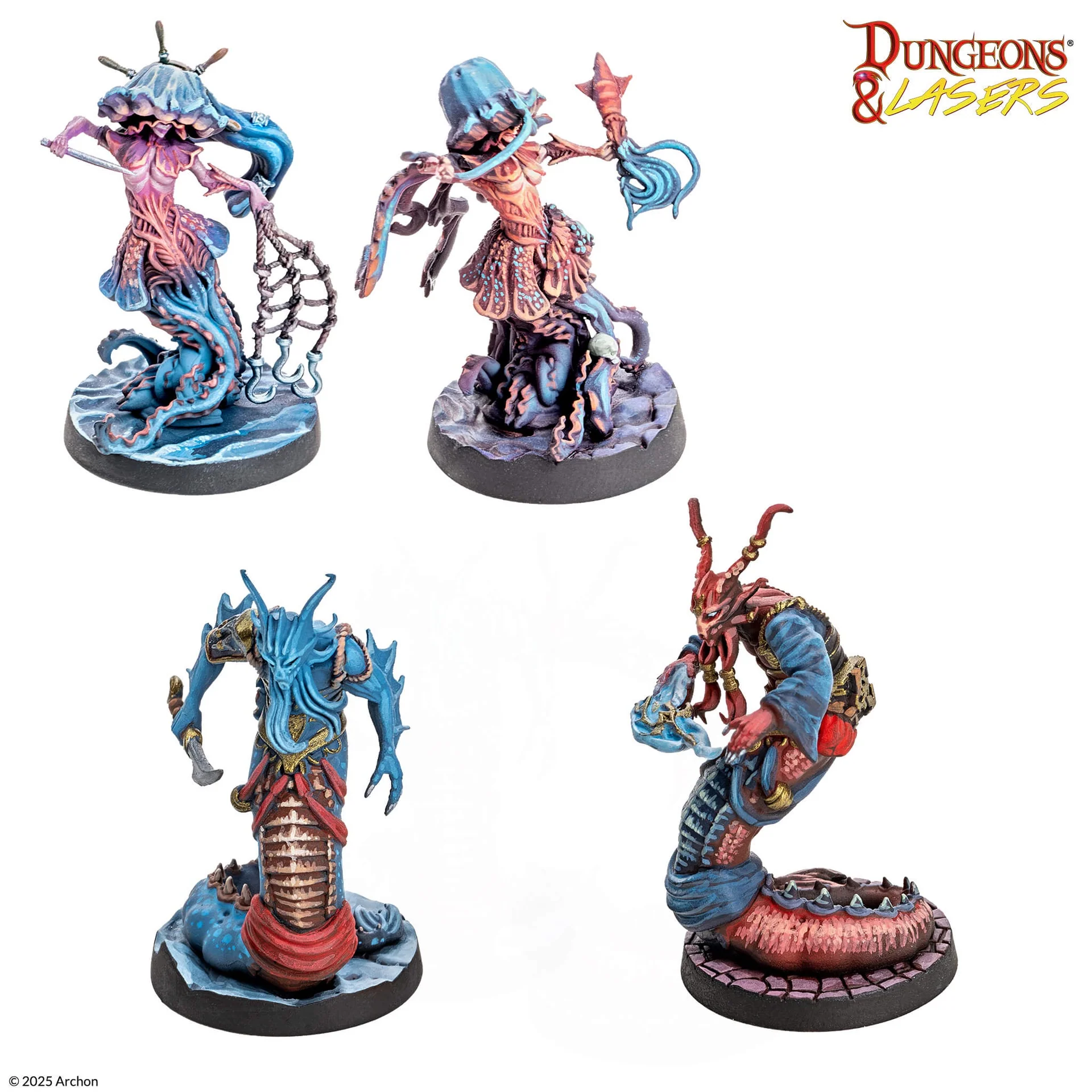 Dungeons & Lasers: Miniatures - Kingdom Of The Deep - Image 6