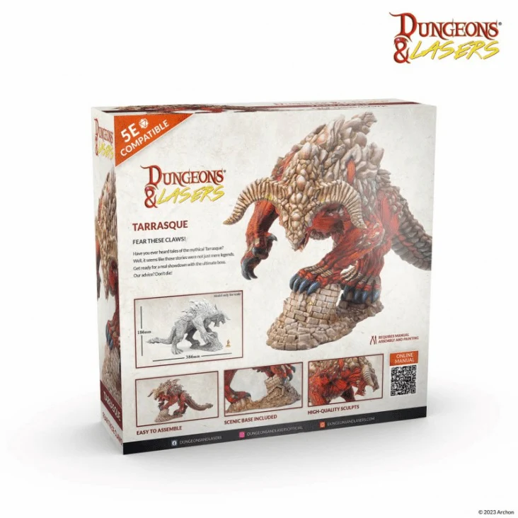 Dungeons & Lasers: Miniatures - Tarrasque - Image 2