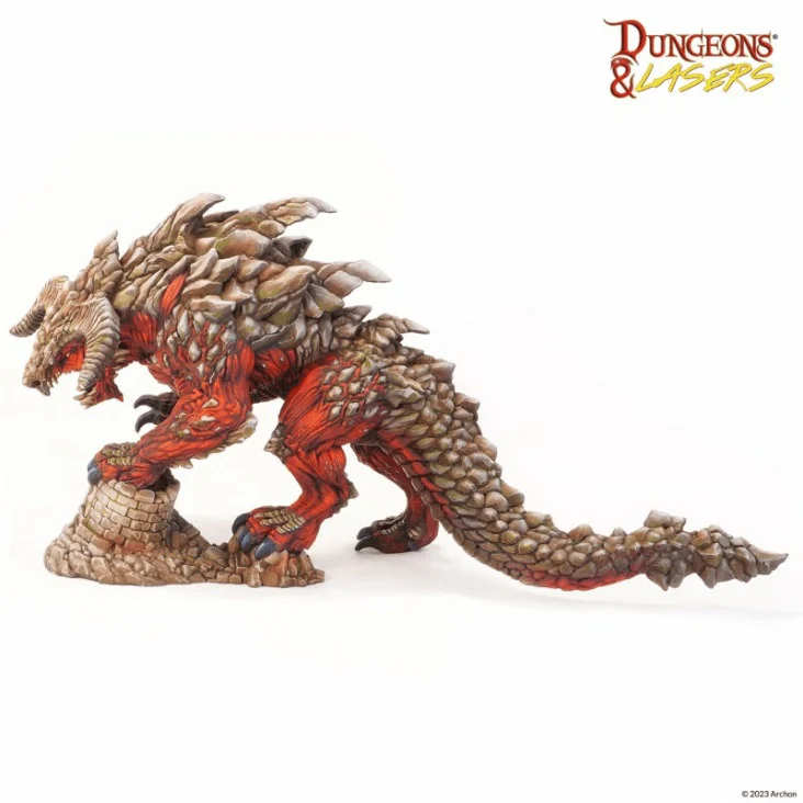 Dungeons & Lasers: Miniatures - Tarrasque - Image 4