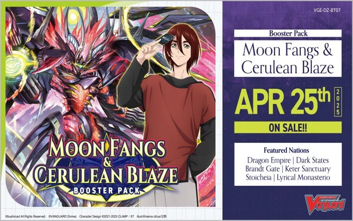 DZ-BT07 Moon Fangs & Cerulean Blaze - Booster Box