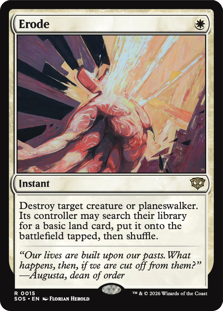 Erode [Secrets of Strixhaven]