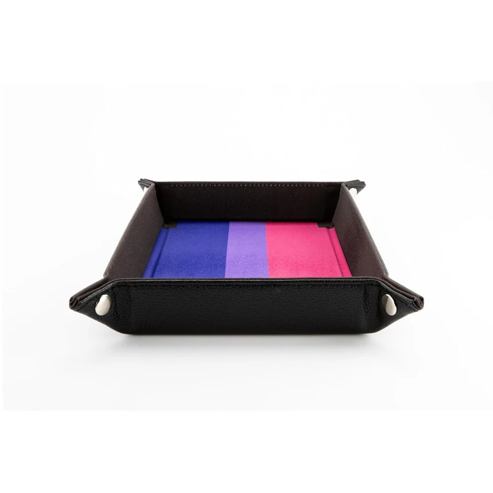 Fanroll: Pride Fold Up Velvet Dice Tray: Bisexual - Image 4