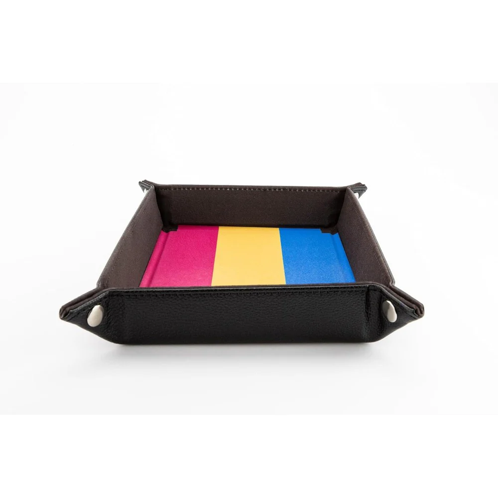 Fanroll: Pride Fold Up Velvet Dice Tray: Pan - Image 4