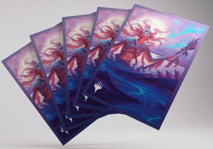 Gamegenic Magic The Gathering Lorwyn Eclipsed Premium Art Sleeves - Eclipsed Merrow (66mm x 92mm) (105 Sleeves Per Pack) - Image 2