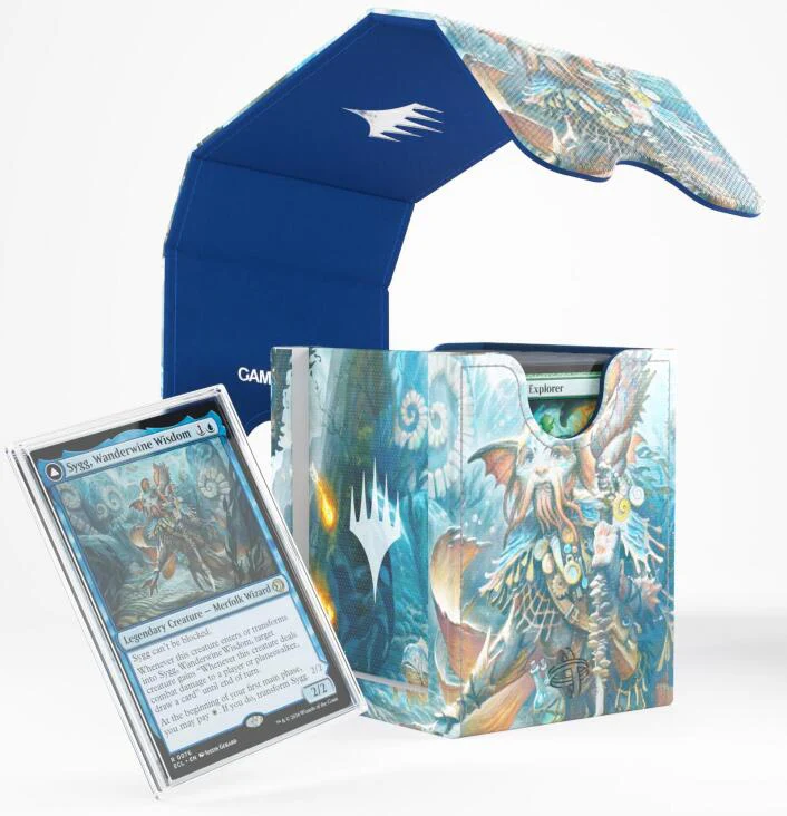 Gamegenic Magic The Gathering Lorwyn Eclipsed Squire PLUS 100+ XL - Sygg, Wanderwine Wisdom/Sygg, Wanderbrine Shield - Image 4