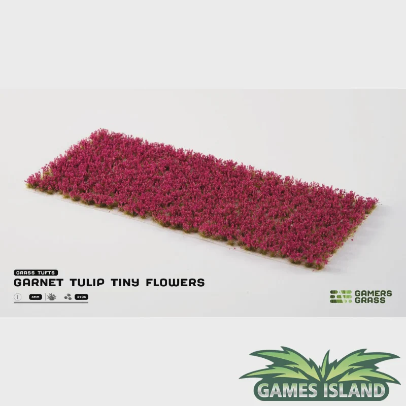 GamersGrass - Garnet Tulip Tiny Flowers