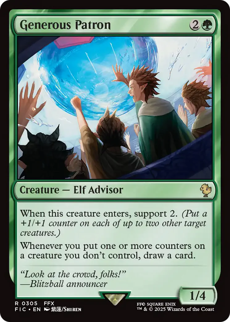 Generous Patron [FINAL FANTASY Commander]
