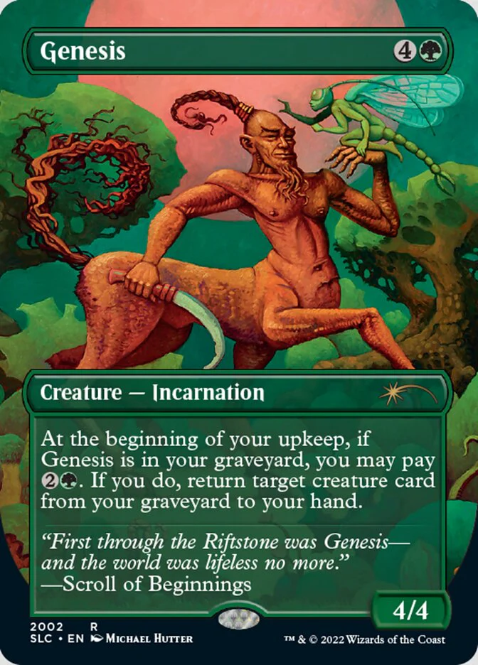 Genesis (Borderless) [Secret Lair Countdown Kit]