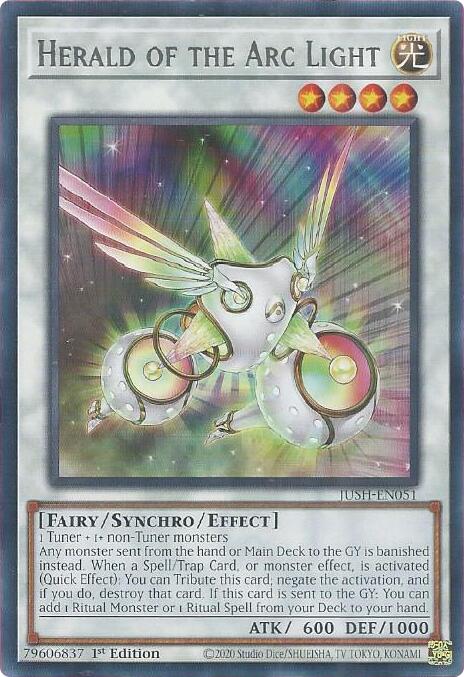 Herald of the Arc Light [JUSH-EN051] Rare