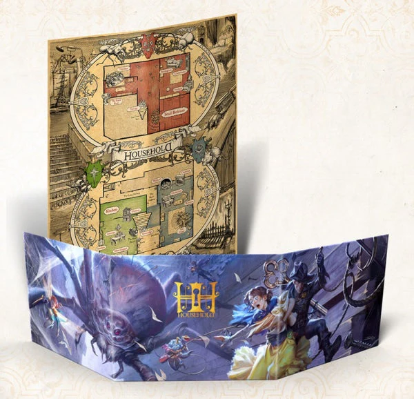 Household: Narrator Screen & Map of the House
