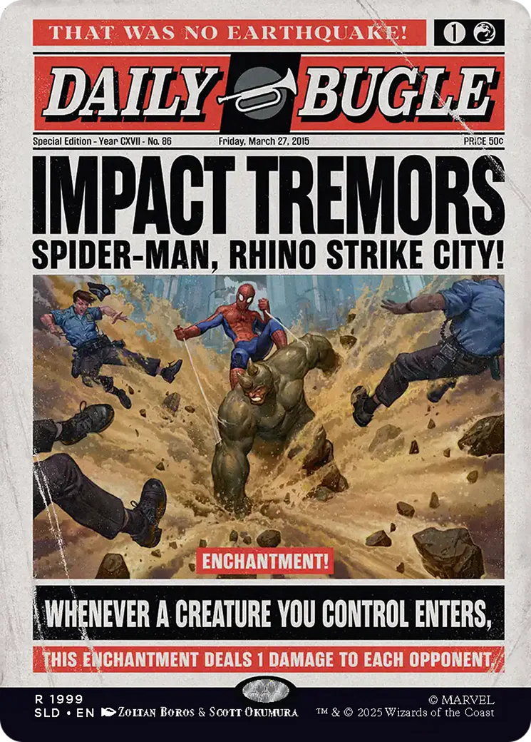 Impact Tremors (1999) (Rainbow Foil) [Secret Lair Drop Series]