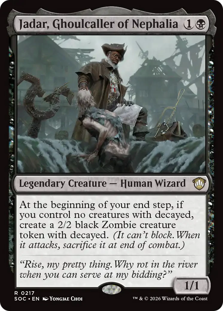 Jadar, Ghoulcaller of Nephalia [Secrets of Strixhaven Commander]