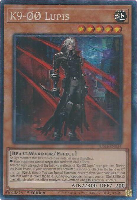 K9-00 Lupis (CR) [JUSH-EN034] Collector's Rare
