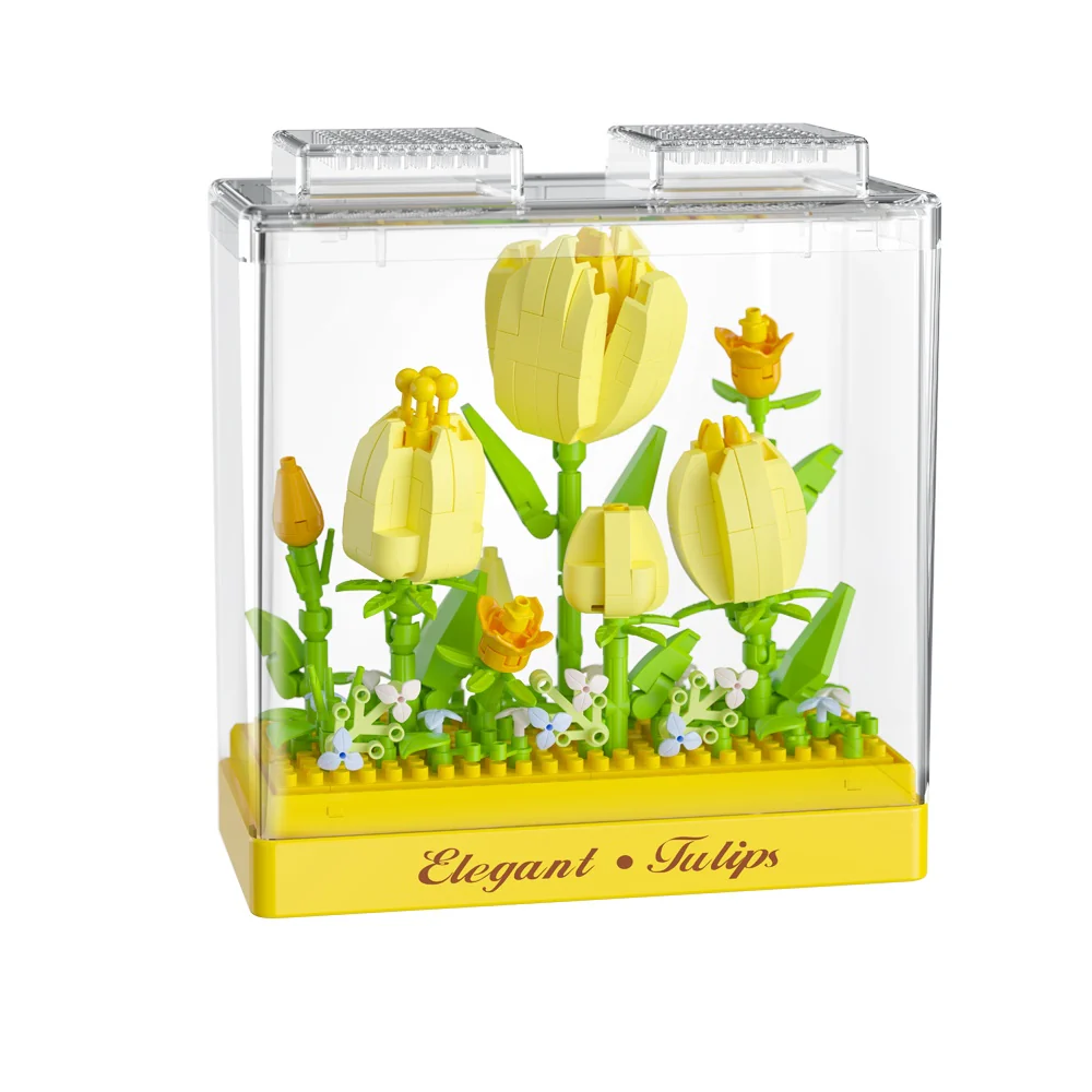 Koco - Preserved Fresh Flower Tulip - 295pc - Image 2