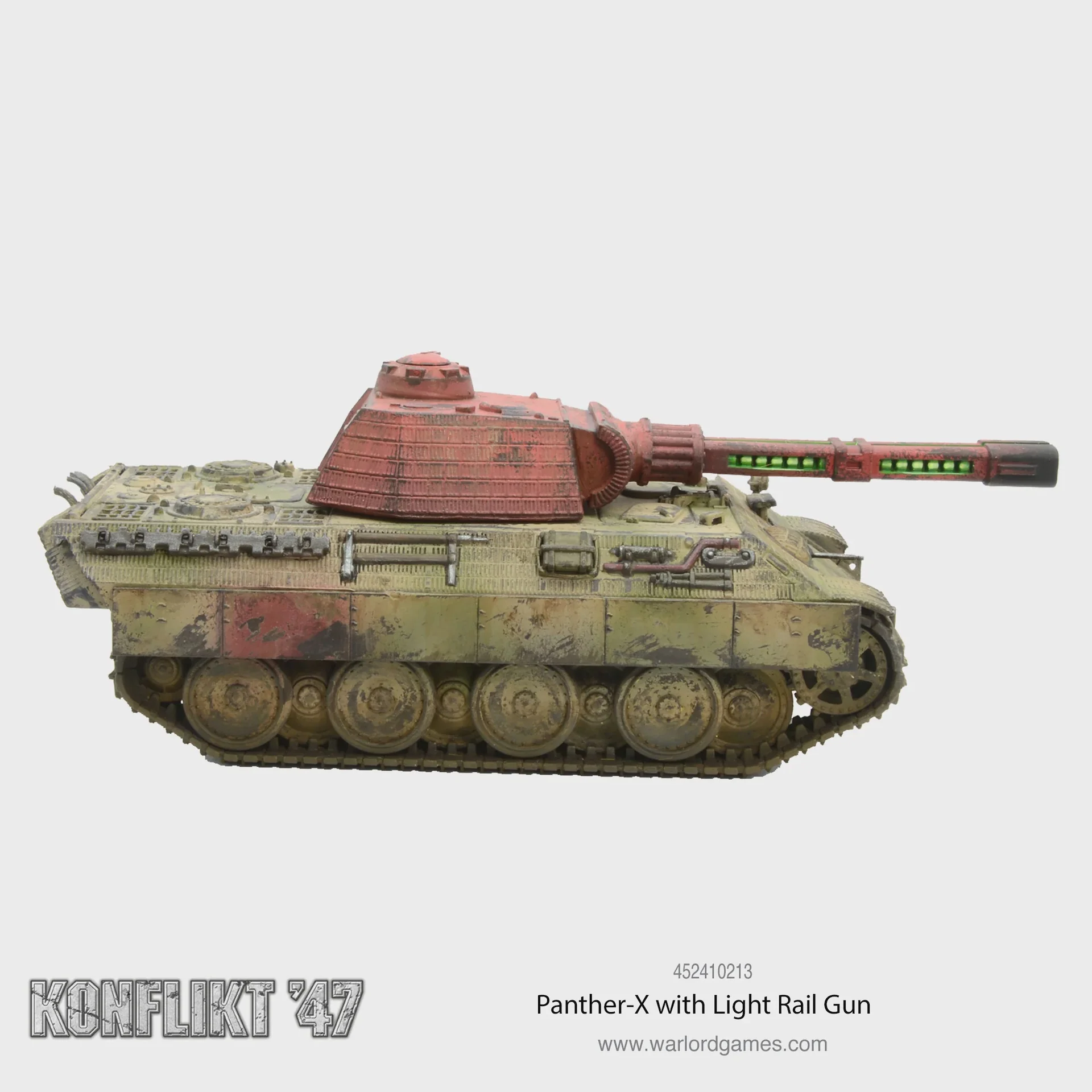 Konflikt '47 - Axis - Panther-X with Light Rail Gun (Special Order)