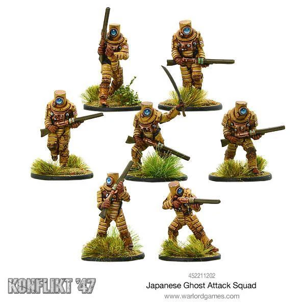 Konflikt '47 - Empire of Japan - Ghost Attack Squad (Special order)