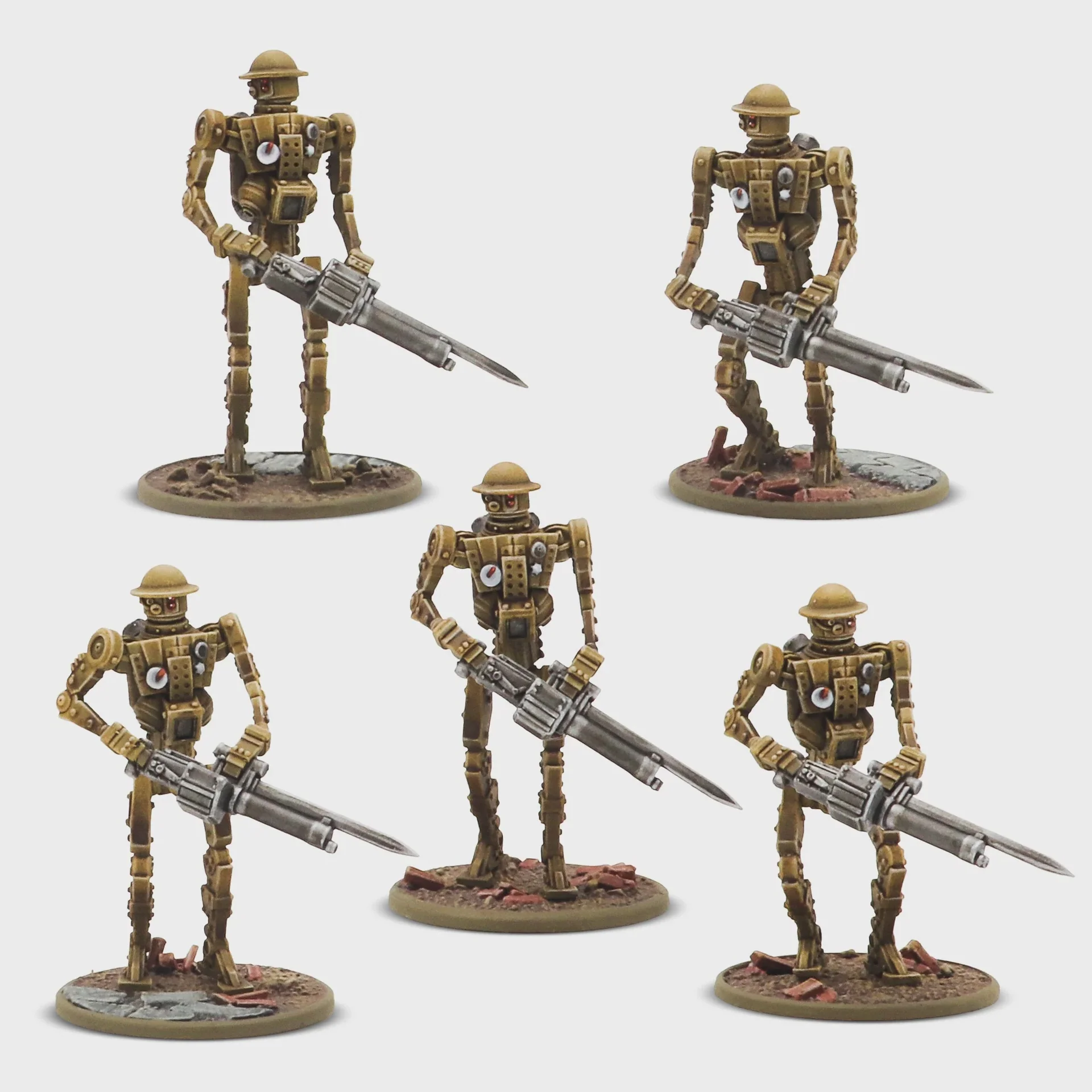 Konflikt '47 - The British Commonwealth -Mk I Automated Infantry Squad with MMG - Image 2
